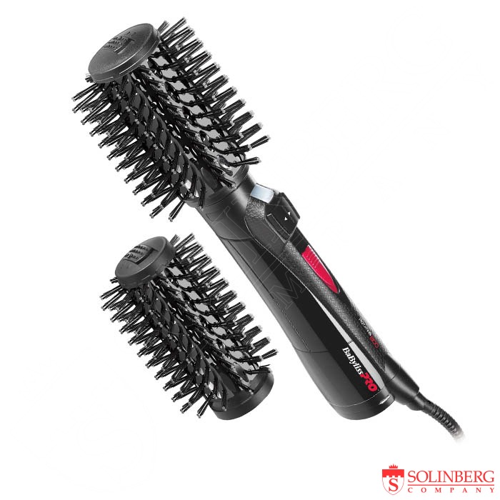 Фен-щетка BaByliss Pro Rotating 800Вт керамич покр, 40/50 мм, 2 темпер. реж